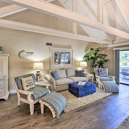 Palmetto Dunes Villa With Deck And Lagoon Views! ヒルトンヘッドアイランド エクステリア 写真